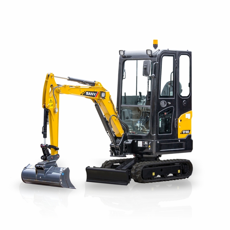 Мини-экскаватор SANY SY18C Мини-экскаватор SANY SY18C